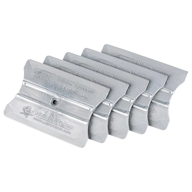 TWI Platinum Squeegee Sølv 10 cm, 5pk 