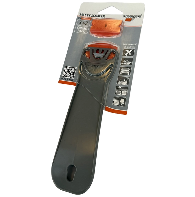Scraperite Big Gripper Inkl 3 rette og 3 buede blader 