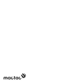 Mactac ColourWrap BF M01 Matt White 1,52x25m