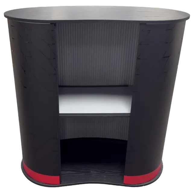 PopUp bord oval 50x85x90cm 