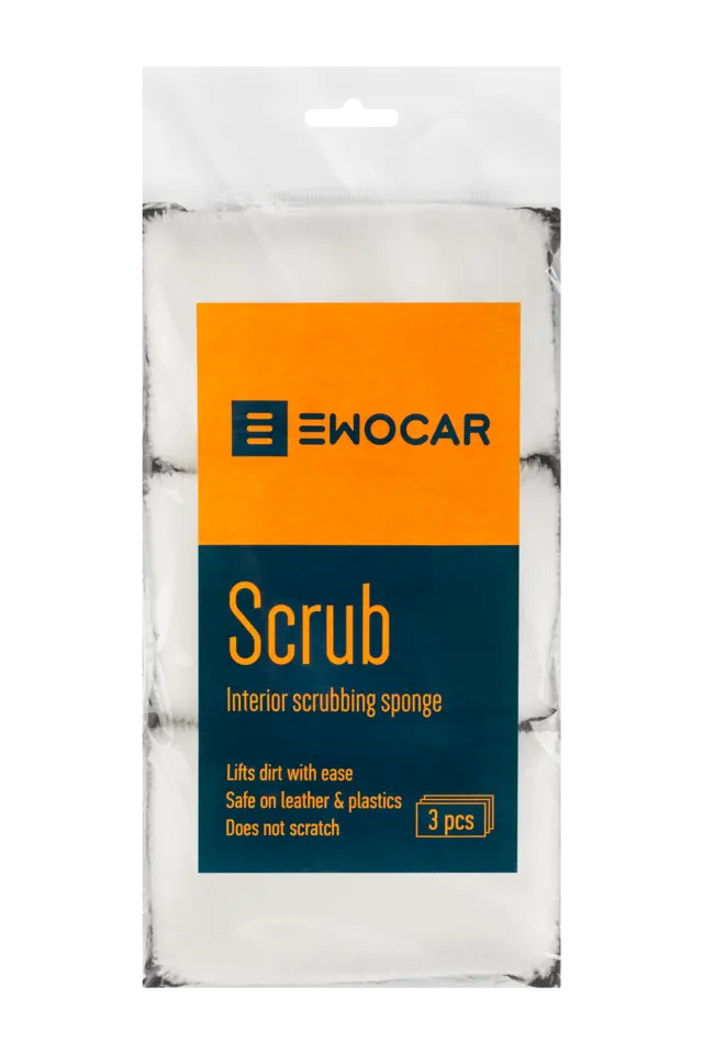 Ewocar Scrub Sponges 3-pakk 