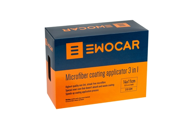 Ewocar Microfiber coating applicator 3-pakk 