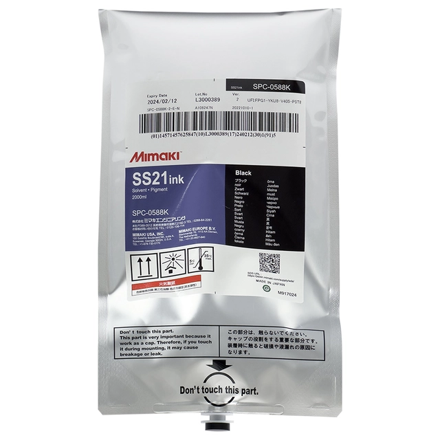 Mimaki SS21 blekk, bulk bag 
