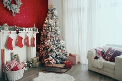 Cover Styl Glitter R8  Red Disco  1,22x1m