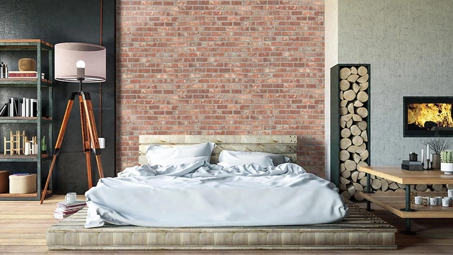 Cover Styl Concrete W7  Red Brick  1,22x1m 