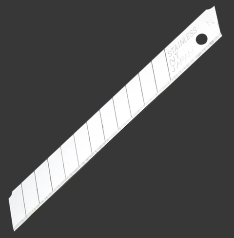 Knivblad NT Cutter BA-300 rustfri 6pk, 9mm bredde på blad