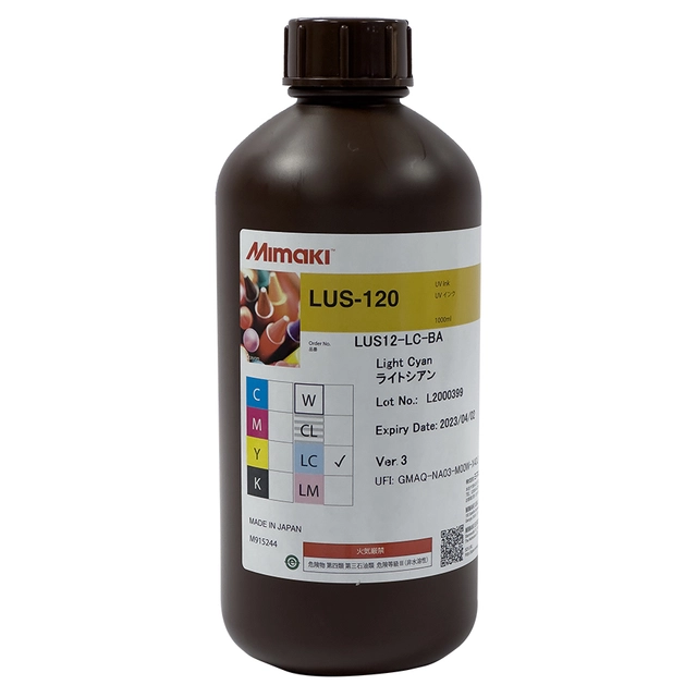 Mimaki LUS120 blekk, flaske 1000ml flaske 