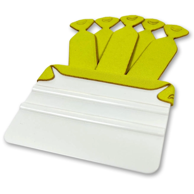 Monkey Strips Banana Buffers filt til 10cm skrape, 10pk 