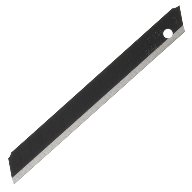 Knivblad NT Cutter BA13P sort 10pk, 9mm bredde på blad 