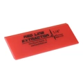 Fusion Tools Squeegee Blade Red 12,5 cm skrå/skrå
