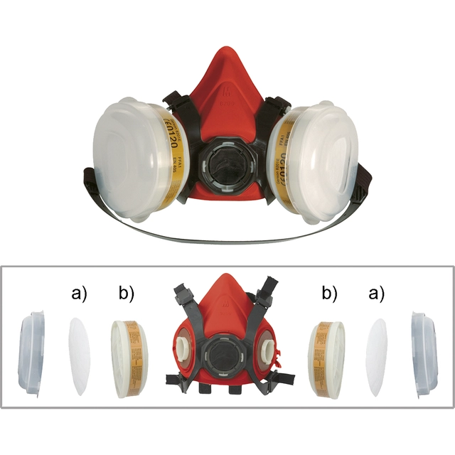 Star Mask Halvmaske til lakkering ol. 