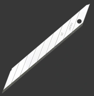 Knivblad NT Cutter BD-50P 50pk, 9mm bredde på blad