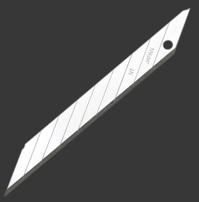 Knivblad NT Cutter BD-50P 50pk, 9mm bredde på blad 