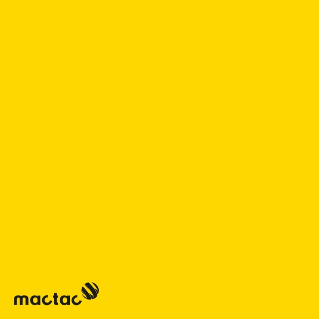 Mactac 9800 Pro 9807-43 SL Bright Yellow 1,23x50m 
