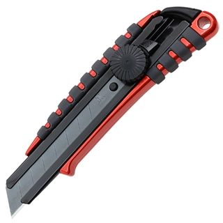Kniv NT Cutter PMGL-EVO1 rød/sort 18mm bredde på blad