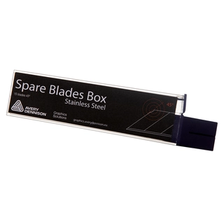 Avery Stainless Steel Spare Blade Box 15 stk 9mm blad 45° i oppbeaveringsboks
