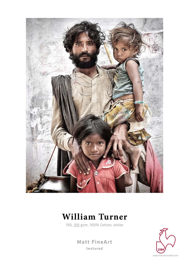 Hahnemühle William Turner 310g, 100% Cotton, mould-made 