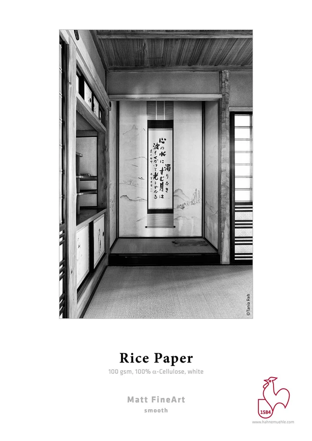 Hahnemühle Rice Paper 100g 100% a-Cellulose 
