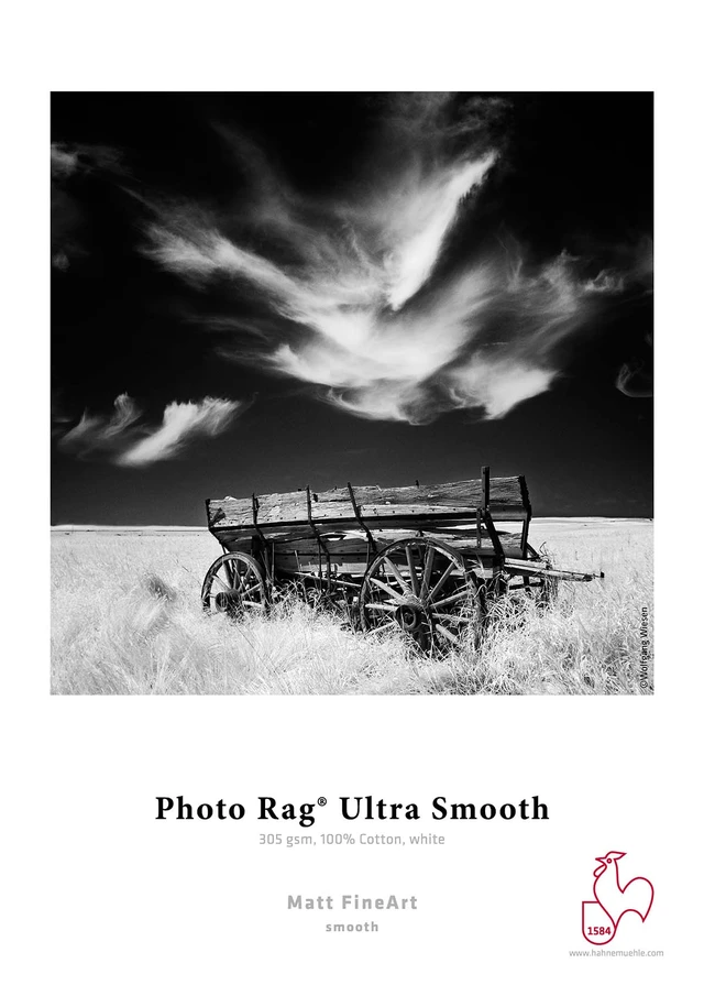 Hahnemühle Photo Rag Ultra Smooth 305g 100% Cotton 