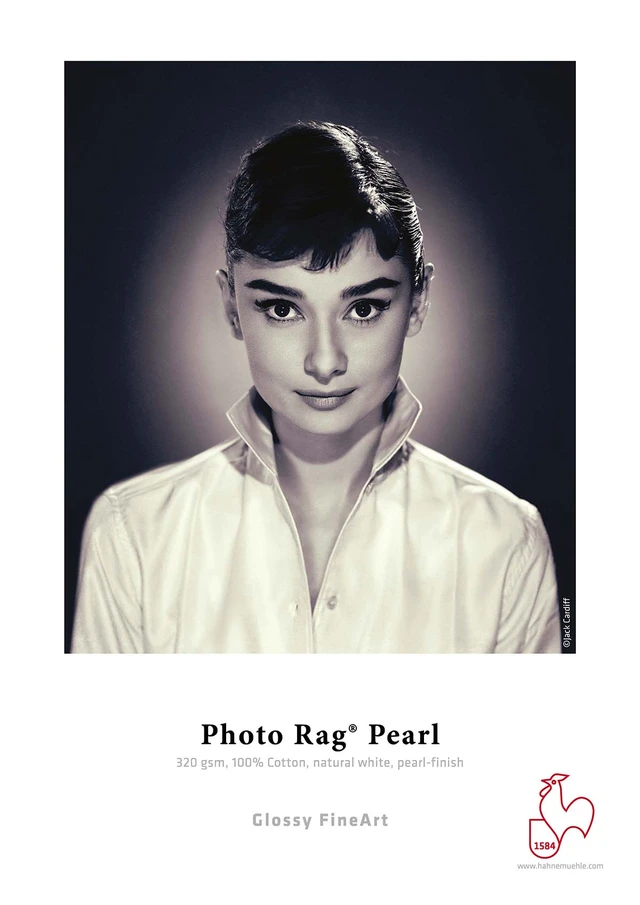 Hahnemühle Photo Rag Pearl 320g Content, 20 ark +22 skilleark 