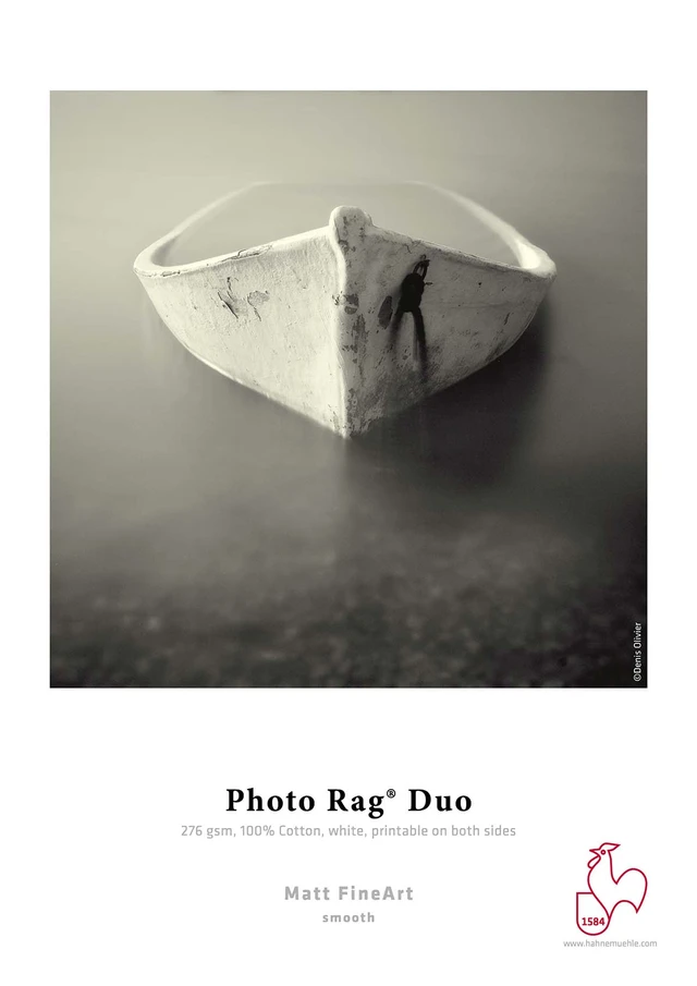 Hahnemühle Photo Rag Duo 276g 100% Cotton. Tosidig. 