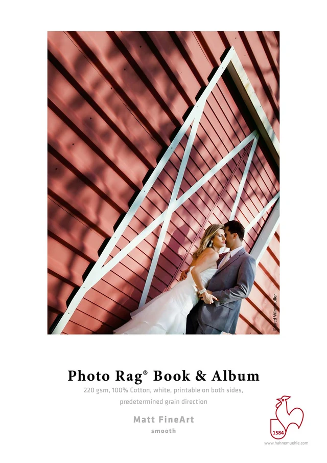 Hahnemühle Photo Rag Book&Album Content 20 ark Photo Rag® B&A+22 skilleark 220g 