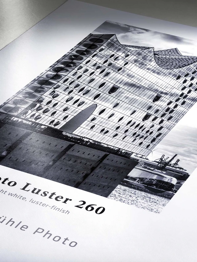 Hahnemühle Photo Luster 290g PE-paper, luster-finish 