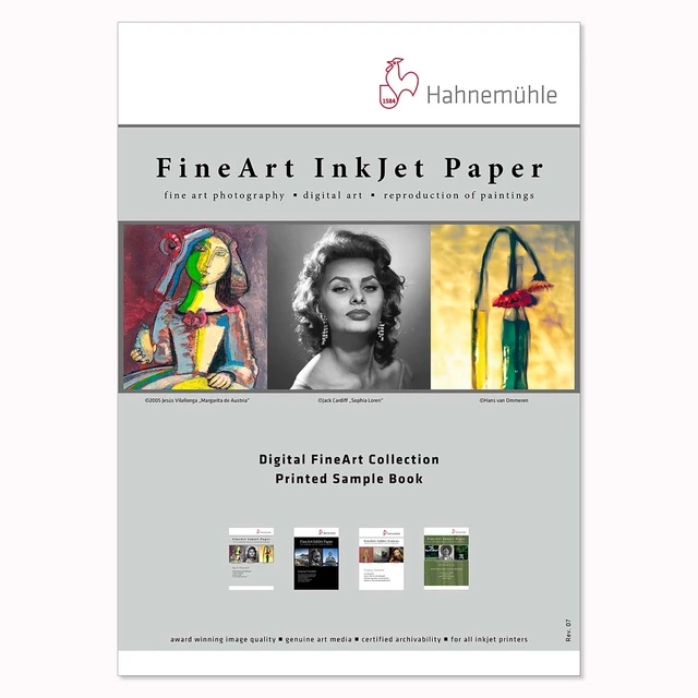 Hahnemühle FineArt - Printed Sample Book Mappe med printprøver 