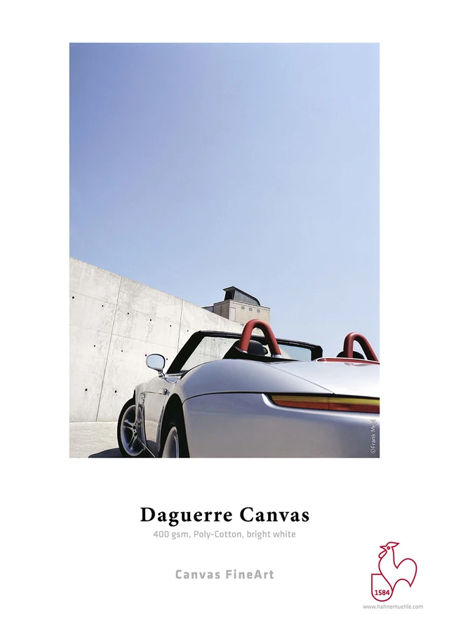 Hahnemühle Daguerre Canvas 400g Poly-Cotton, bright white 