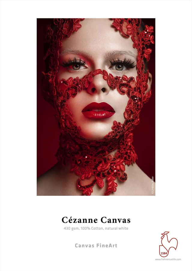 Hahnemühle Cezanne Canvas 430g 100% Cotton, natural white 