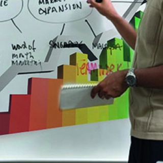 Aslan WB 975 WhiteboardMatt 80mic 11875WB white, matt 1,37x50m 