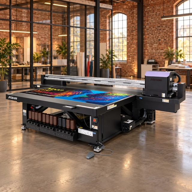Mimaki JFX220-2515 printer 250x150cm platemål 
