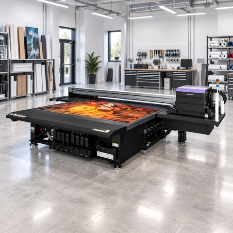 Mimaki JFX600-2513 printer 250x130cm platemål